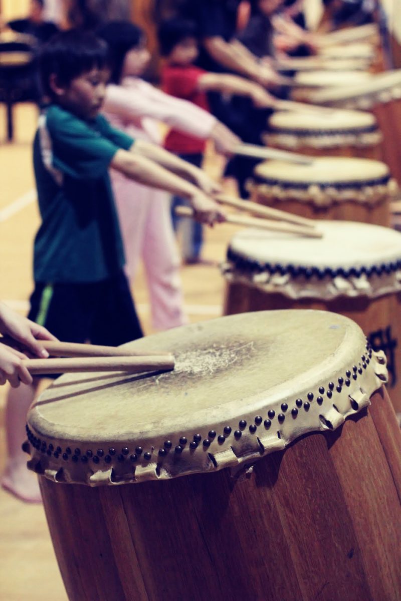 Work by Vancouver Taiko Society