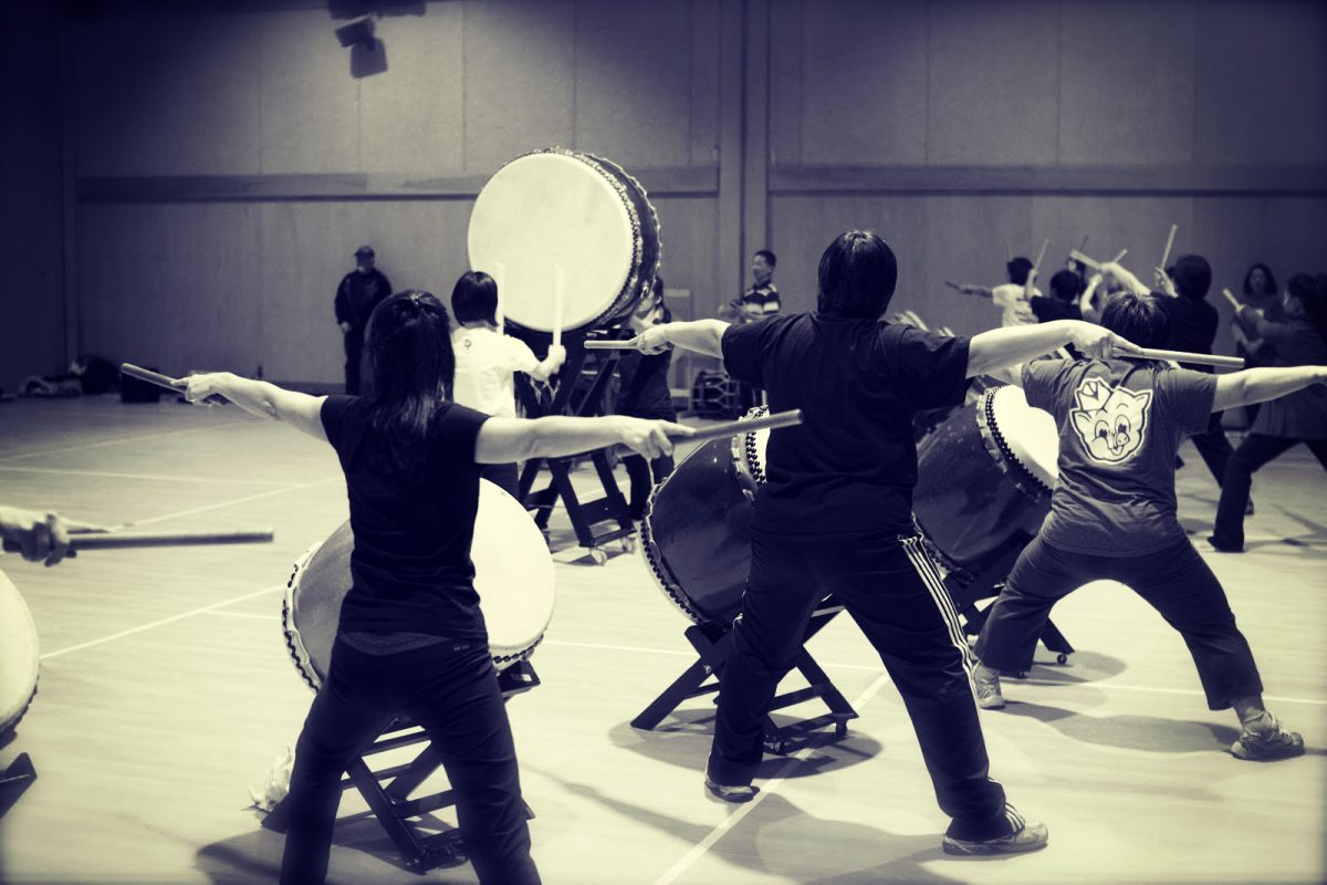 Work by Vancouver Taiko Society
