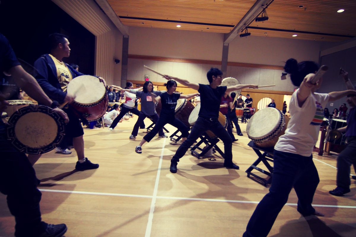 Work by Vancouver Taiko Society